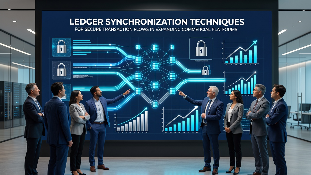 Illustration of secure transaction flows synchronized between POS systems and digital payment gateways in expanding retail platforms