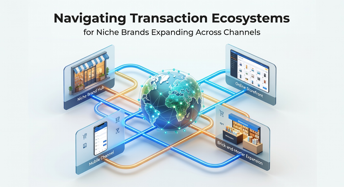 Niche brand expanding sales channels with integrated transaction systems across online and physical locations